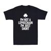 I'm Not A Leprechaun I'm Just Short St Patrick's Day Gift Men's Cotton T-Shirt