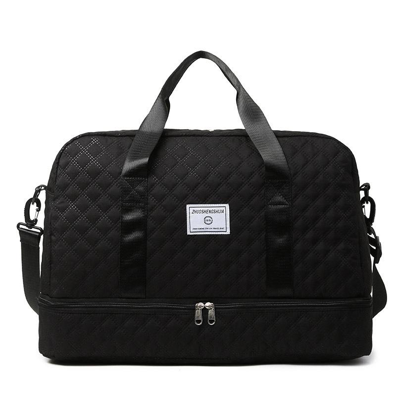 Large Capacity Fitness Bag Portable Swimming Sports Travel Bag Duffel Bag