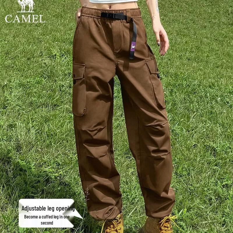 Camel Women's Fleece-Lined Workwear Pants