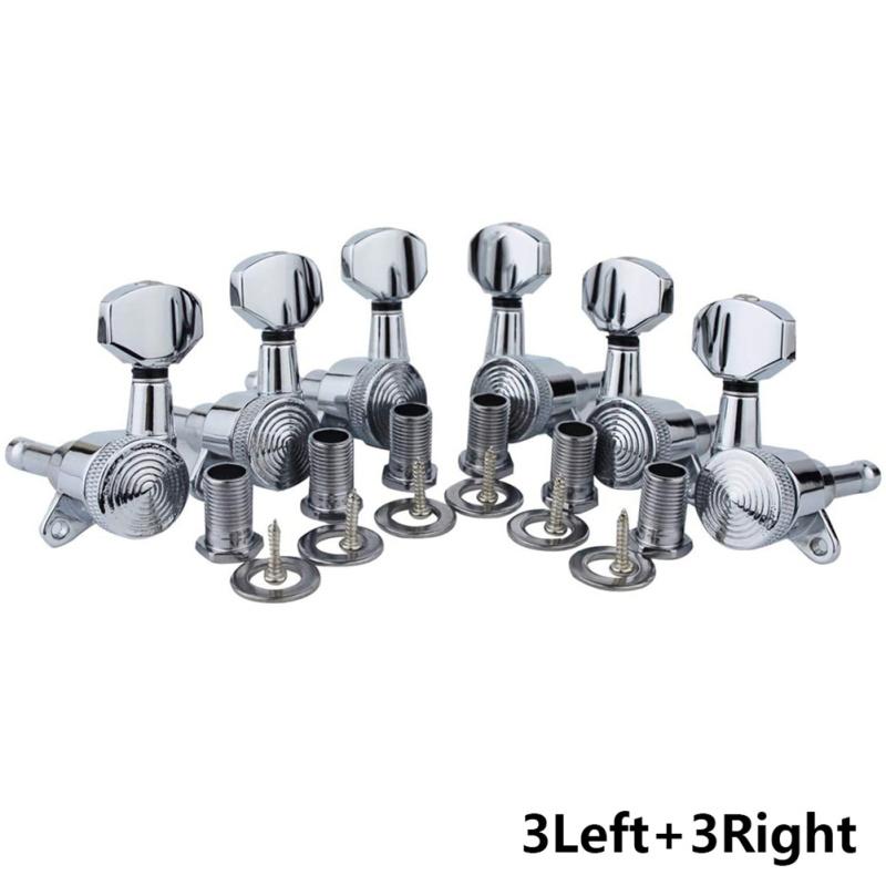 Guitar  Locking  Tuners, 1:18 Ratio Lock String Tuning Key Pegs Machine Heads, Replacement For Lp Sg
