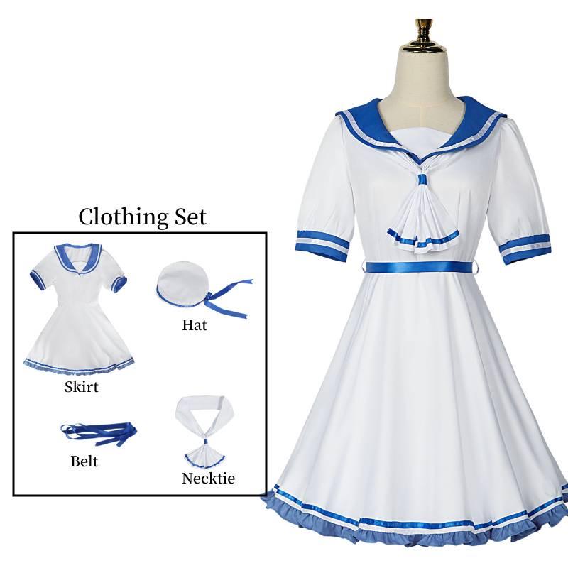 

Костюм для косплея Ко Оши Но Арима Кана, наряды, платье горничной, школьная форма, костюм для Хэллоуина, реквизит 3XL