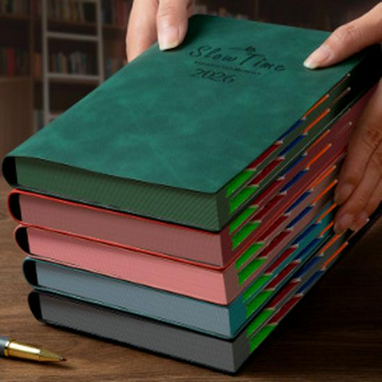 2026 Customizable Daily Planner: Time Management & Efficiency Diary