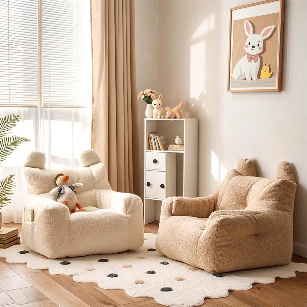 Children's Cartoon Mini Recliner: Cute Sofa Chair for Baby Photos & Nursing