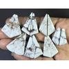 187Cts. Natural Wild horse Jasper Fancy Cabochon Loose Gemstone 7Pair Lot C-1460