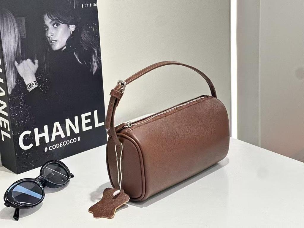 Women's High-End Genuine Leather Tote Pillow Bag - Versatile Single Shoulder Handbag