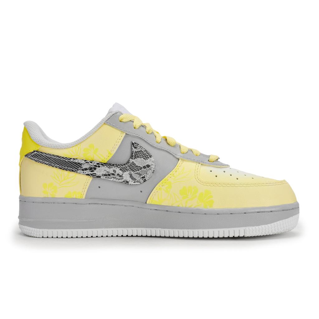 Nike Air Force 1 Low top Skateboard Shoes Unisex Yellow CW2288-111(Team80-S-BOX)
