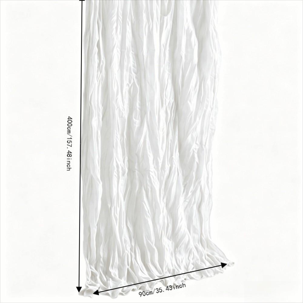 Runner da Tavola in Garza 90x400cm Runner da Tavola in Fibra di Poliestere Decorazione Matrimonio