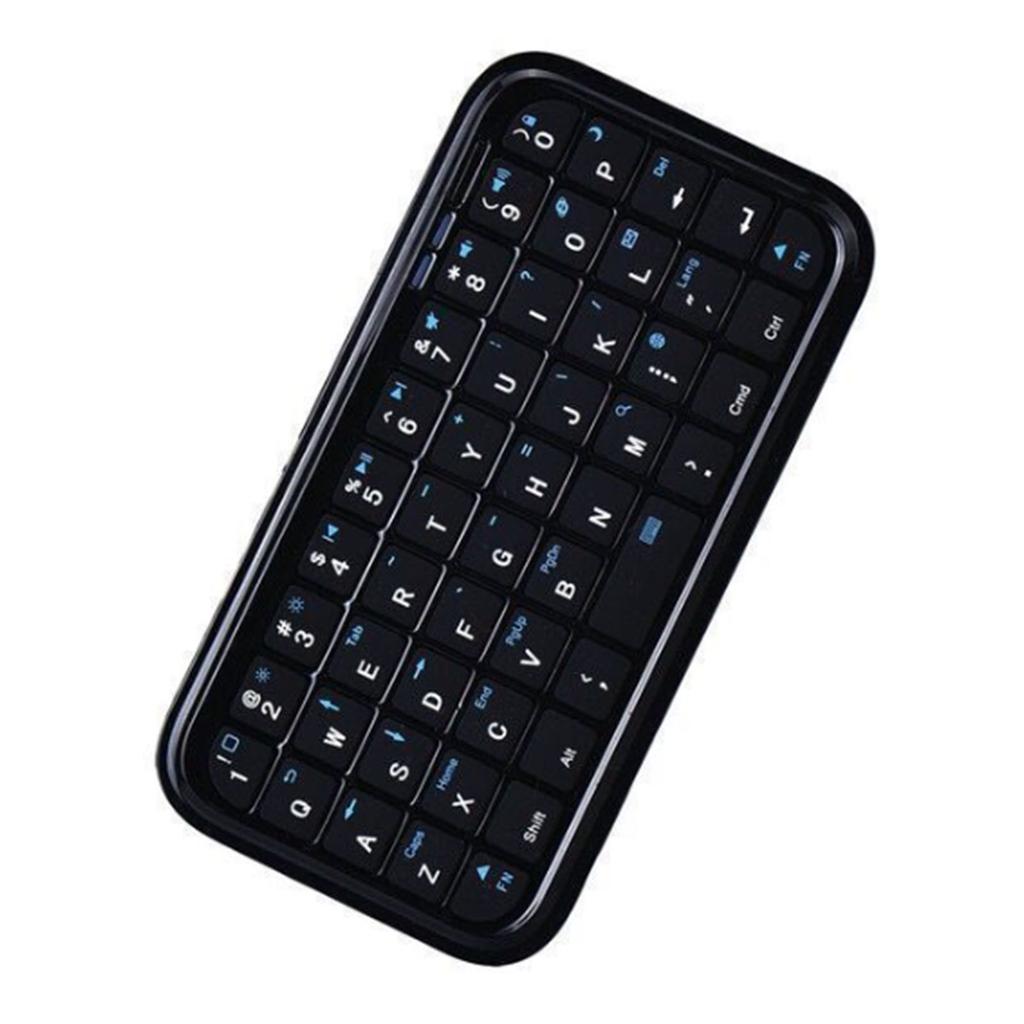 Small Keyboard Bluetooth Wired Dual Mode Compact Portable 300mAh Rechargeable Travel Keyboard for Laptop Tablet Phone