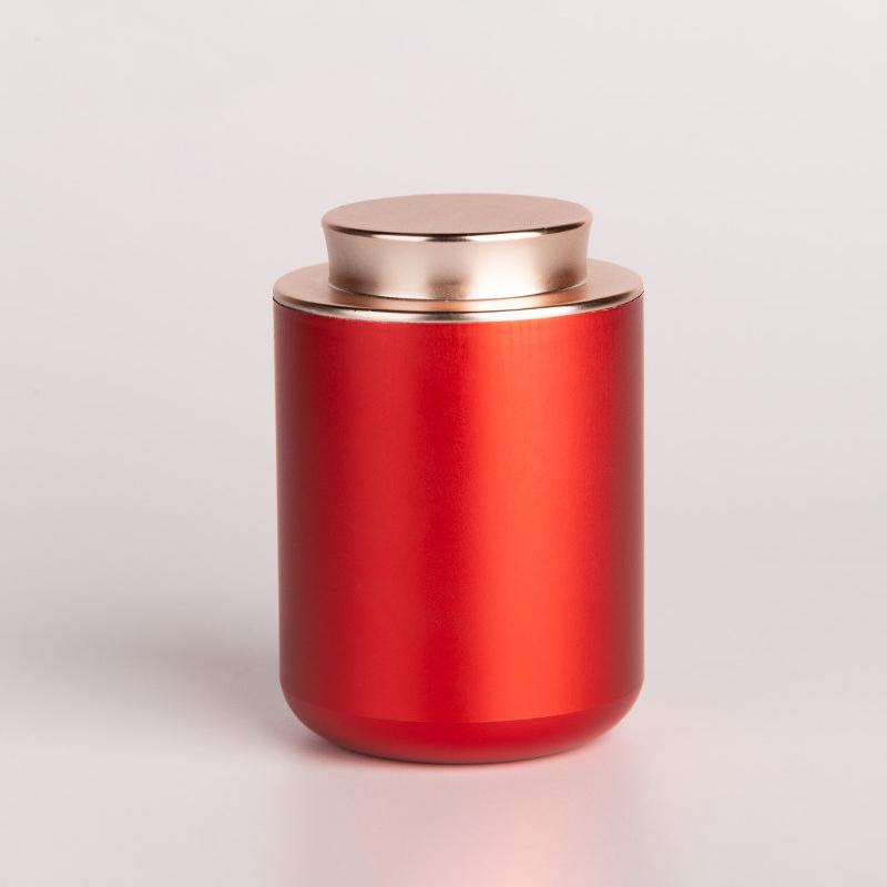 1Pc Creative Mini Empty Tea Tin Can Household Tea Sealed Jar Portable Travel Metal Storage Can