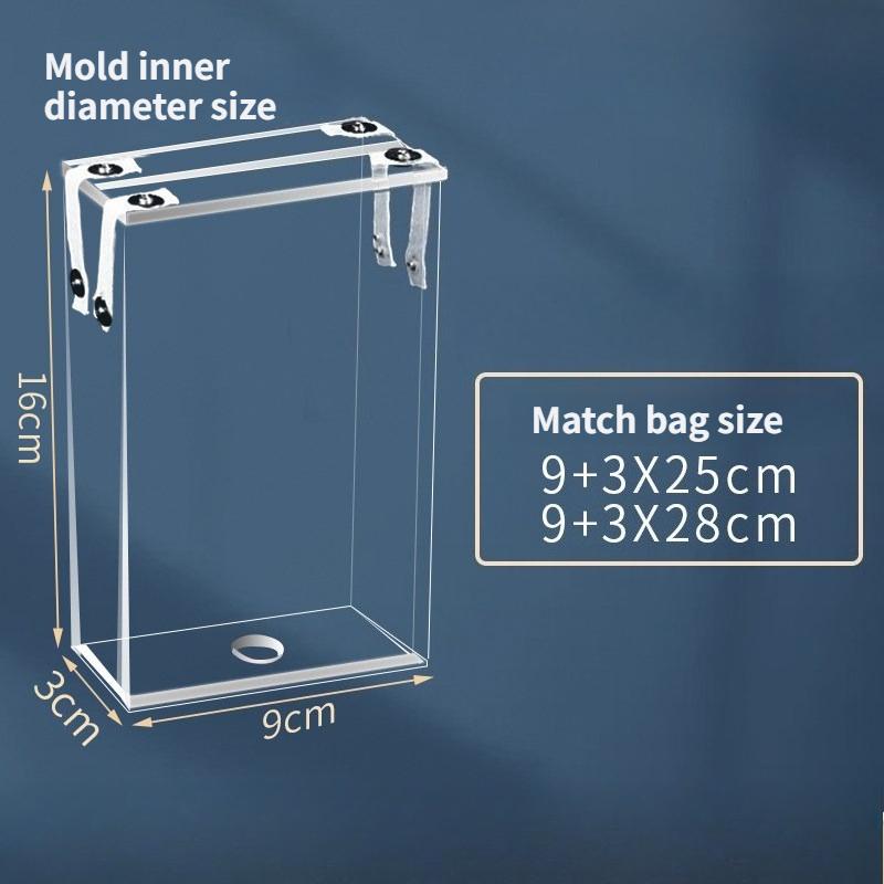 Acrylic Plastic Food Bag Rice Bags Used in Refrigerators and Supermarkets Vacuum Bag Compression Mold Rice Storage Transparent Rectangular