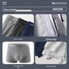 MaoRen Herren Modal mit Seide gefütterte antibakterielle Boxershorts