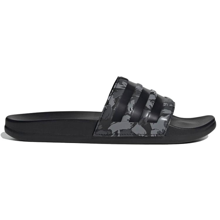 New Adilette Adidas Comfort Slide 'Grey Camo' FZ1755