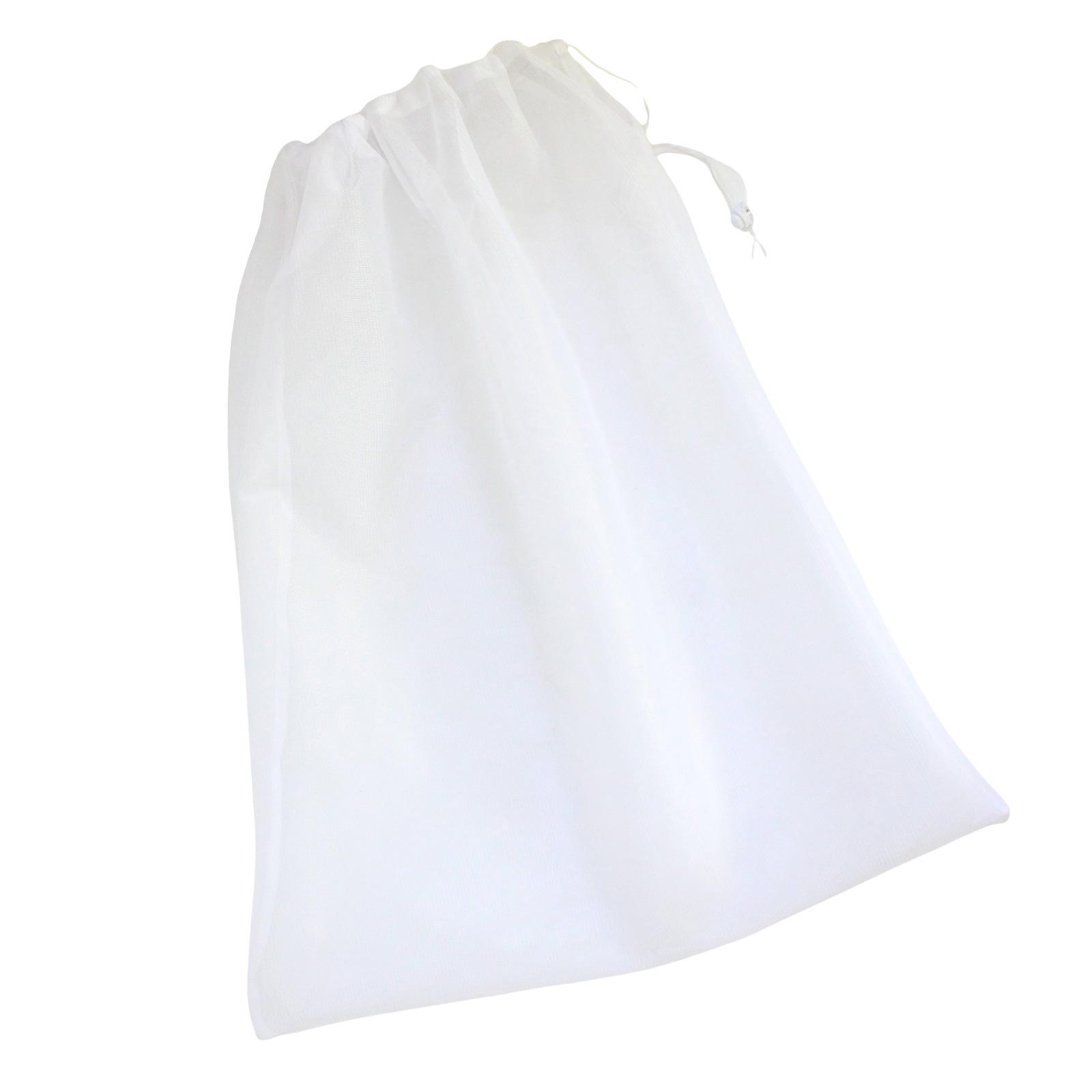 

Термостойкие тренировочные мешки Практичный дизайн со шнурком Полиэстеровые мешки-фильтры для легкой фильтрации жидкости B