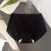 Damen Sommer Ultra-dünn Eis Seide Nude Atmungsaktiv 3D Dreidimensional Einteiler Nahtlos Mittlere Taille Dreieck Slips