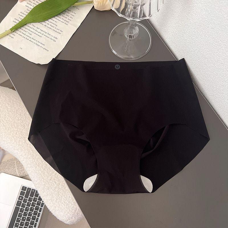 Damen Sommer Ultra-dünn Eis Seide Nude Atmungsaktiv 3D Dreidimensional Einteiler Nahtlos Mittlere Taille Dreieck Slips