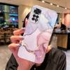 For Xiaomi Redmi Note 11 11S 12 Pro 12S Artistic Blue Marble Shockproof Fundas Silicone Soft Pink Leopard Print Phone Case Cover