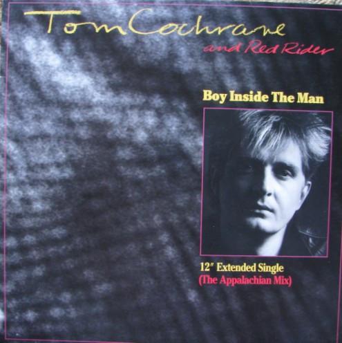 

12inch Record TOM COCHRANE RED RIDER Boy Inside The Man S75156 CAPITOL 1986 Canada Rock Used