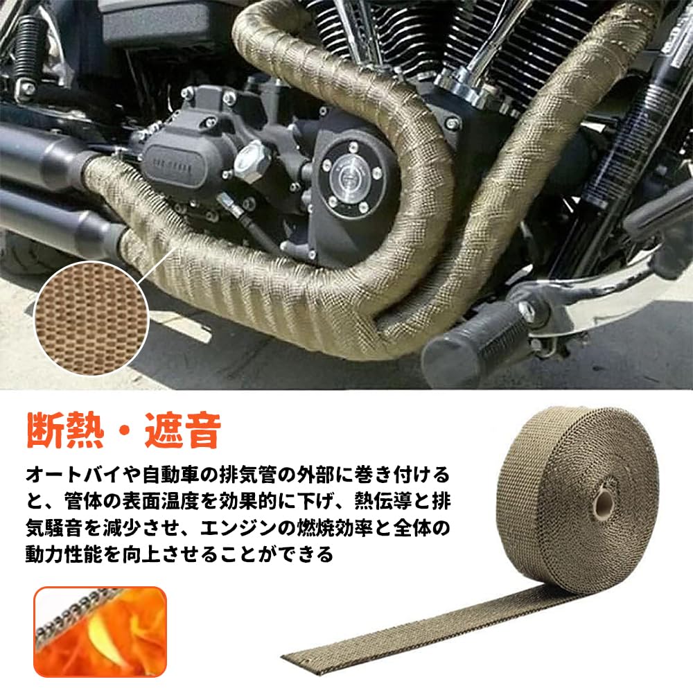 UrbanPulse Thermo Vantage, Heat Resistant Cloth, Heat Resistant up to 2200 Degrees, Fiberglass, Bike