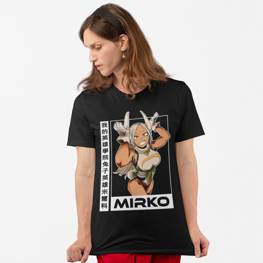 Unisex Rabbit Hero Mirko T-Shirt Rumi Usagiyama Miruko BNHA MHA My Hero Academia