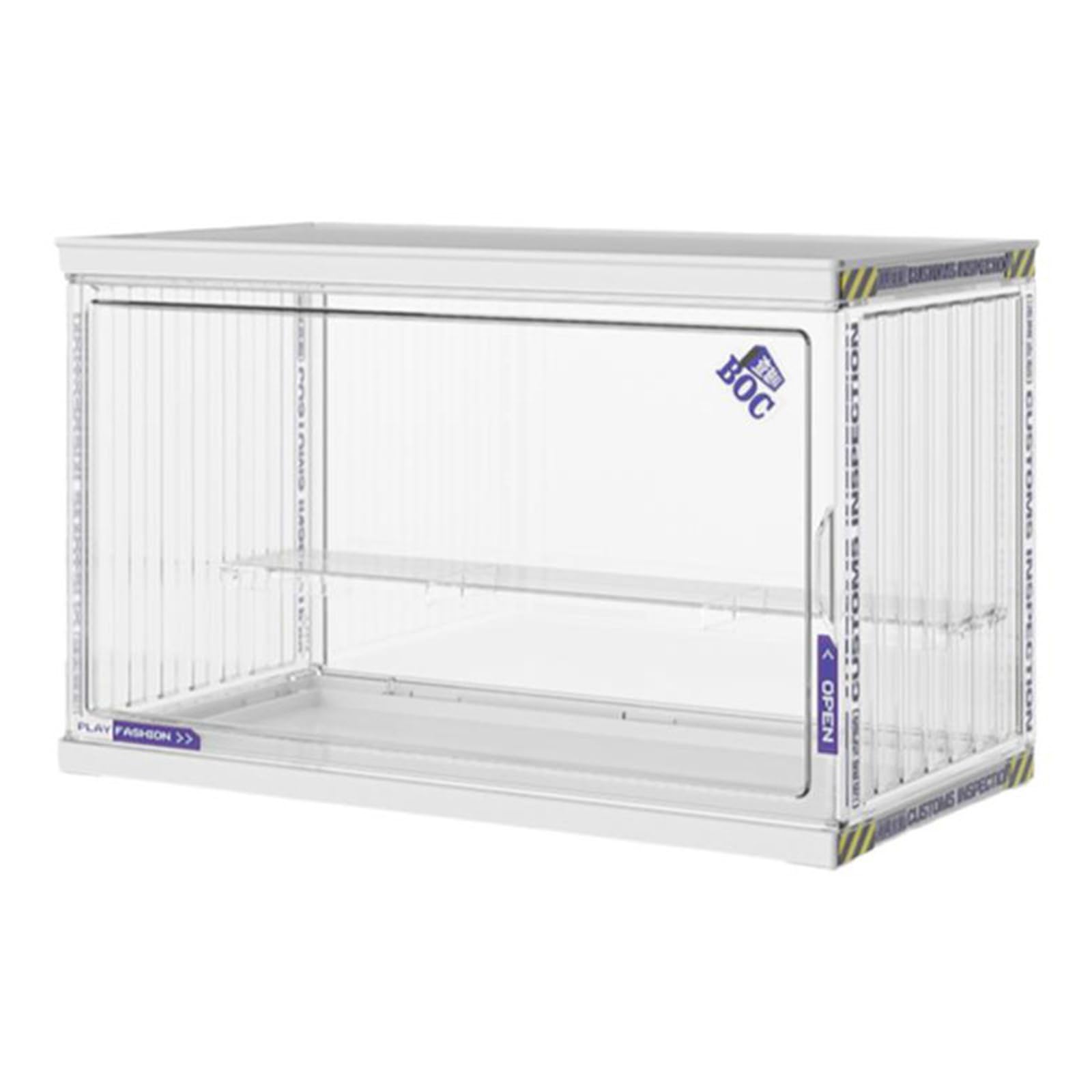 

Edinstry Витрина для фигурок Pop Mart Акриловая витрина Коробка для хранения Коллекционная витрина Набор из 1 L26см Ш14см В16см