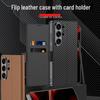 Samsung S26 Ultra Leather Wallet Case with Card Holder - Protective and Stylish