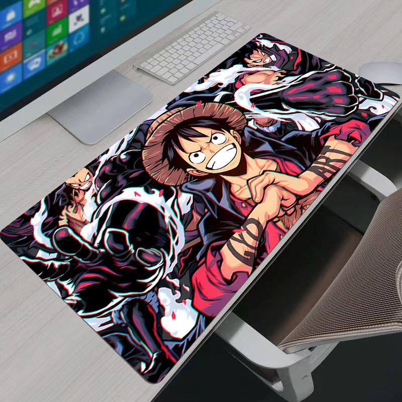 Computer Mouse Pad Gamer Mouse Pads Large Gaming Mousepad XXL One Piece Luffy Desk Mause Pad Keyboard Mouse Carpet Mouse Pads