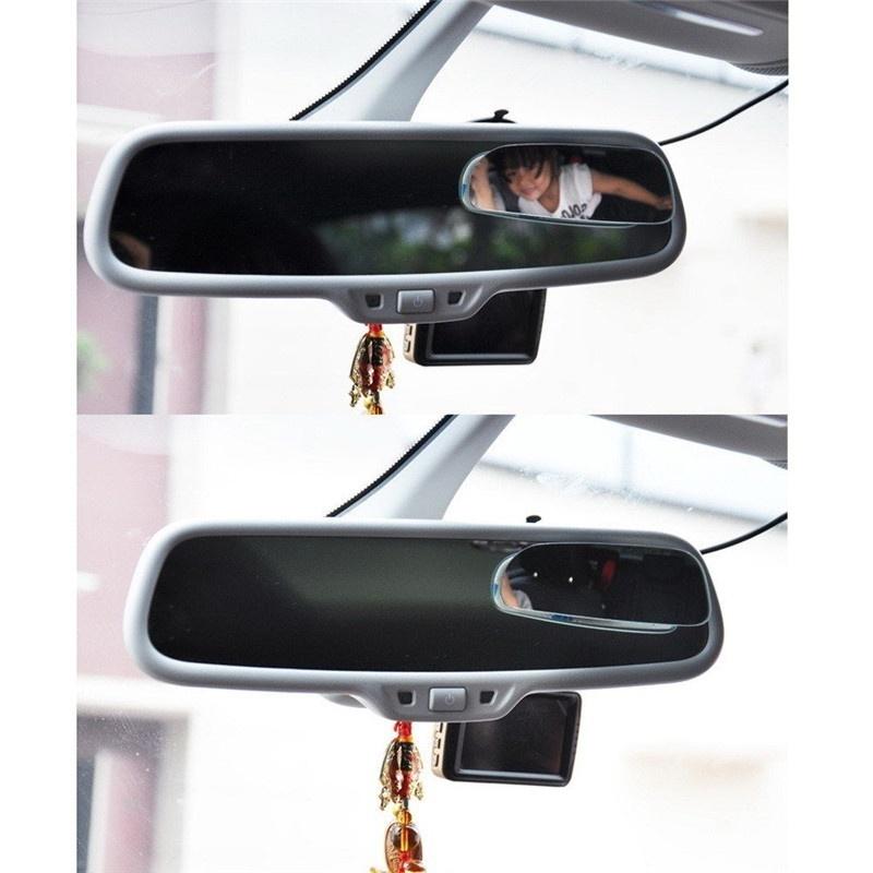 2Pcs Universal Car Auto 360° Wide Angle Convex Rear Side View Blind Spot Mirror