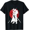 Vintage Japanese Samurai Bushido Warrior TShirt 100 Cotton ONeck Short Sleeve Summer Casual Mens Tshirt Streetwear