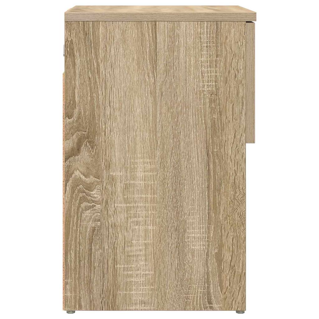 Bedside Cabinet In Sonoma Oak 29 X 31.5 X 49 Cm Particleboard
