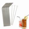 Stainless Steel Straws - 8 Pieces - With Cleaning Brush - Durable - Eco-friendly