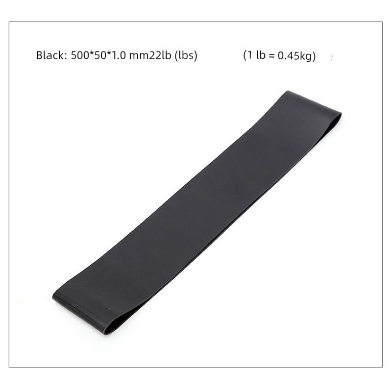 

Mini Yoga Tension Band Fitness Resistance Band Squat Resistance Band Buttock Lifting Circle Fitness Elastic Ring Squat Resistance Band Black