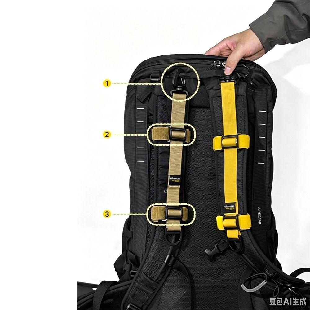 Strap Attachment Expansion Strap Shoulder Bag Modification Outdoor Mountaineering Hiking Camping