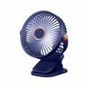 Clip/Stand/Hang Design Clip-on Fan 720° Rotation Cooling Fan Mini Desktop Electric Fan  Home