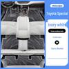 Odorless Leather Full Coverage Foot Mats for Toyota Highlander - Eco-Friendly Interior Protection.