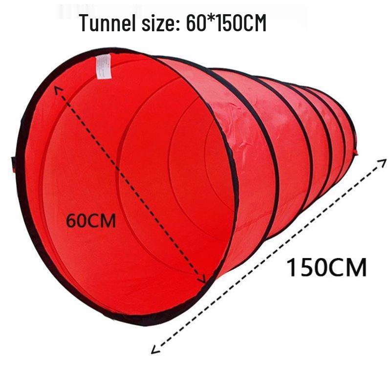 Sunshine Rainbow Children's Crawling Tunnel - Sensory Integration Training Tent for Infants and Toddlers