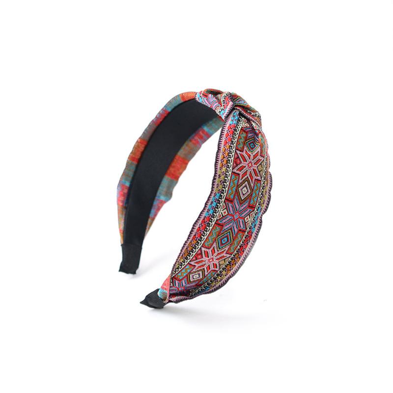 

Шикарная этническая вышивка, тесьма, повязка на голову для женщин, девушек, для шопинга, вечеринки, выступления, головной убор, женский обруч для волос, аксессуары