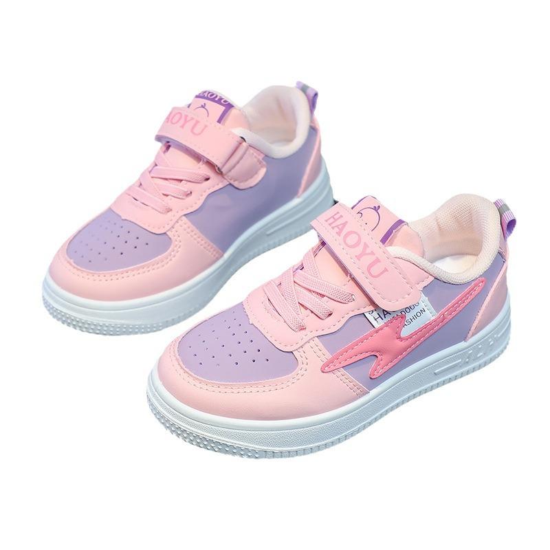 New girls' shoes, children's sports board shoes, boys' fashion shoes, middle-aged and older students' running cards