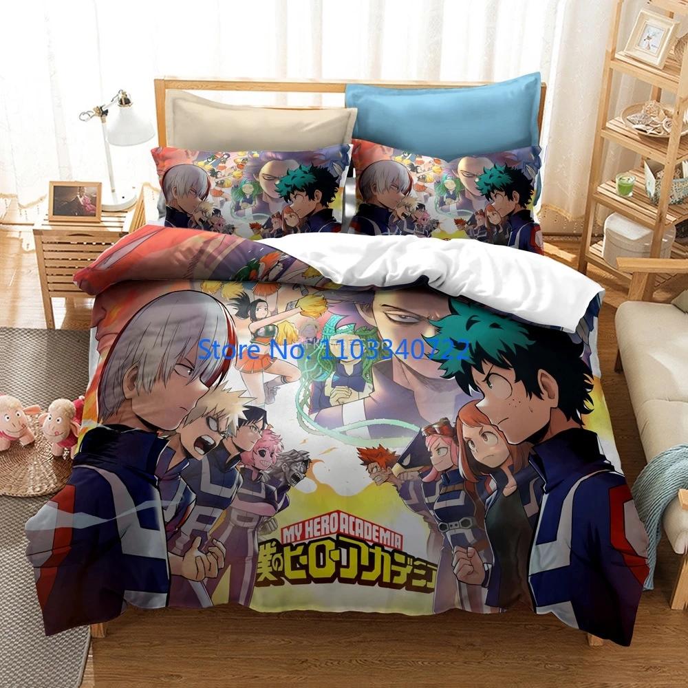Anime HUNTER X Printed Bedding Set  Duvet Cover Set 3D Print Comforter Cover Bedclothes Bedding Sets Bedroom Decor