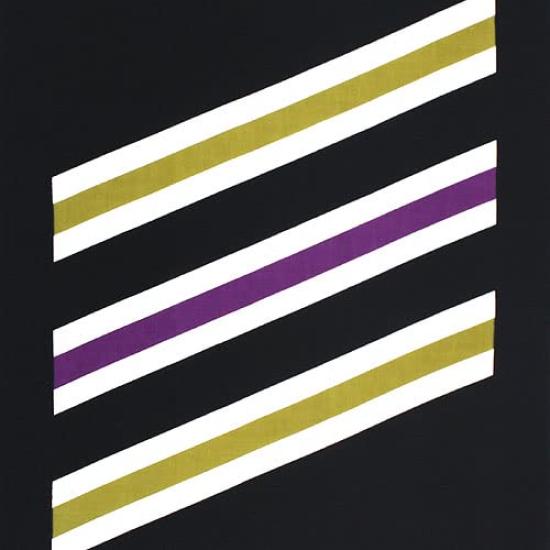 Dyeing Anbo Hand Towel Authentic Dyed Cotton Tokuoka Made In Japan 35cm X 100cm "Sash Black" 100%