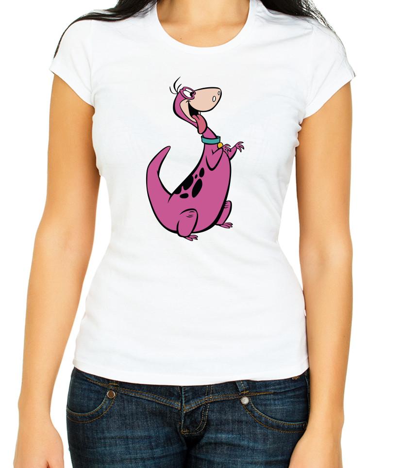 

The Flintstones characters White / Black Women s 3/4 Short Sleeve T-Shirt L014 3XL