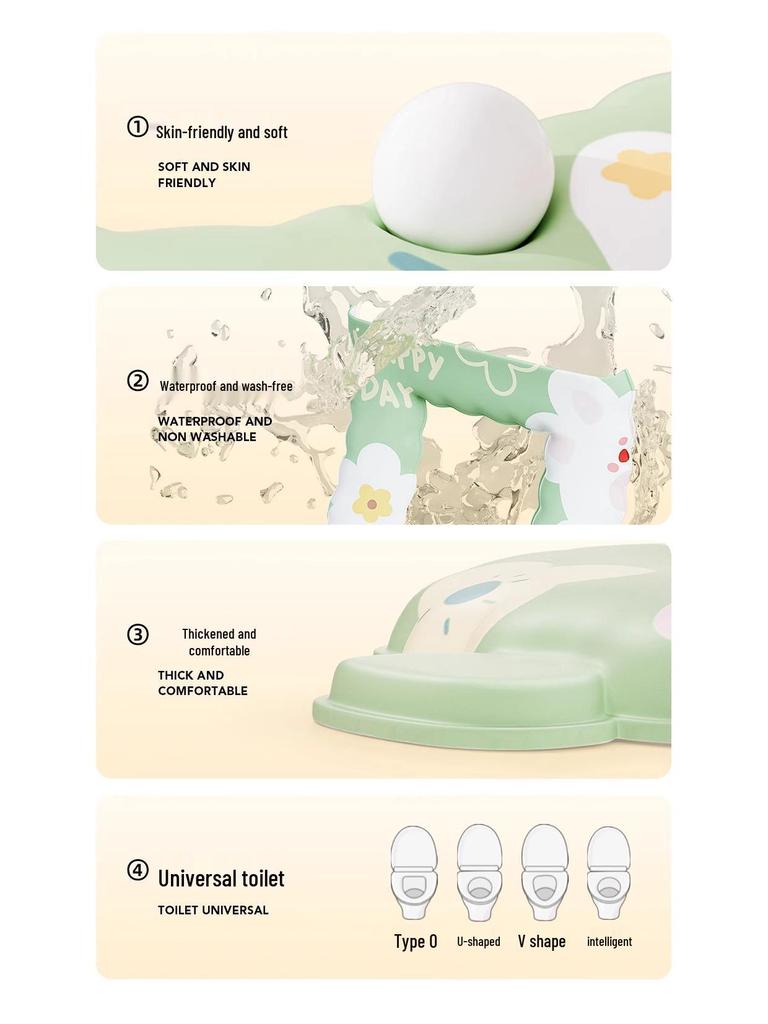 Wasserdichte Universal-Toilettensitzauflage - Vier Jahreszeiten, Klebender Kissenring für den Winter (2025 Neu).