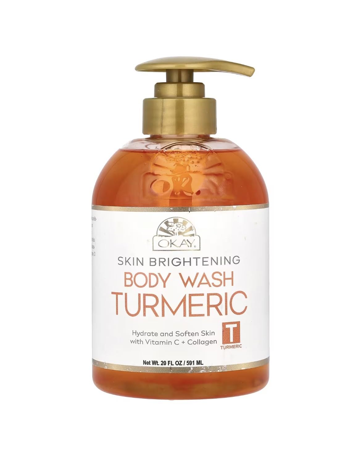 OK Pure Naturals Turmeric Body Wash 591ml [Product]