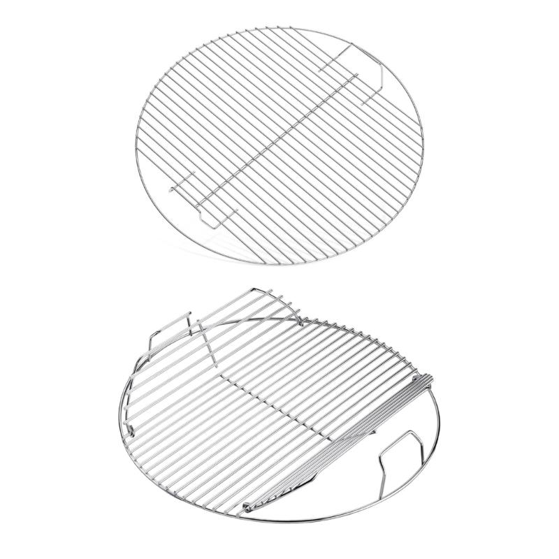 Grelha de Churrasco para Exterior Resistente Fácil de Limpar de Arame para Acampamento Tailgating Reuniões Familiares