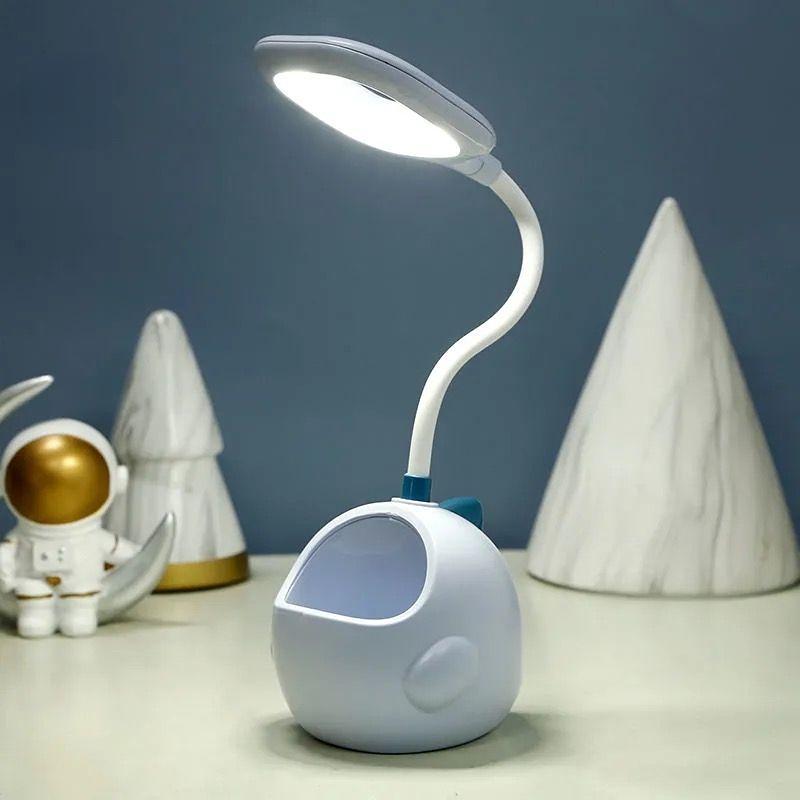 Eye Protection Desk Lamp Desk Student Dormitory Reading Night Light Led Bedroom Bedside Lamp USB Rechargeable Creative Desk Lamp