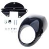 Black Fairing Windshield 5.9" Headlight Opening Mark for 883 XL 1200