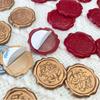 10pcs Personalized Wax Seal Stickers Self Adhesive Envelope Seal Stickers  Valentine's Day