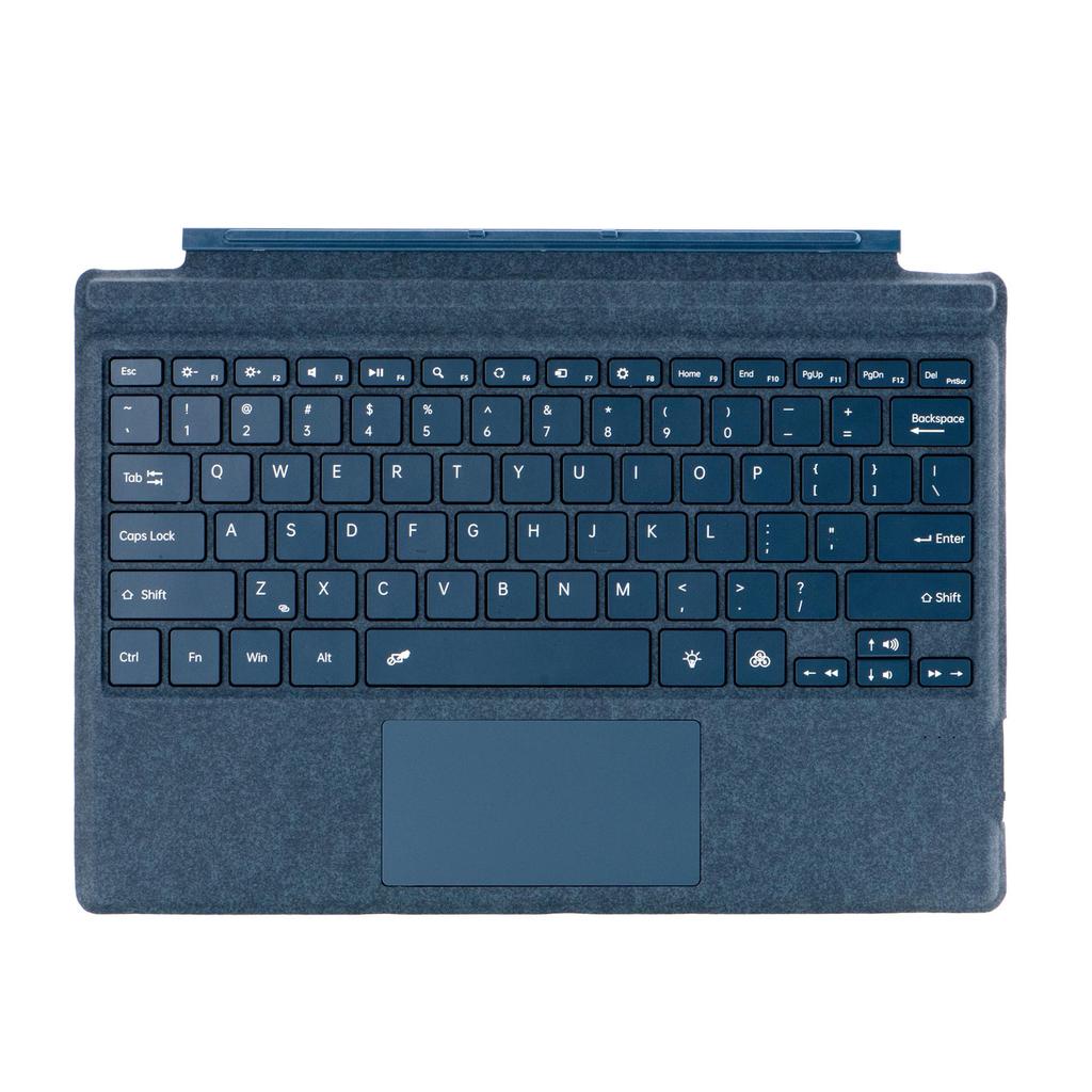 Surface Pro 10/11 Hintergrundbeleuchtete Bluetooth-Tastaturhülle mit Stifthalterung und magnetischer Befestigung