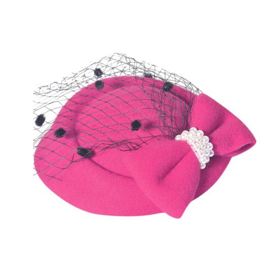 Fascinators Hat for Women Ladies 20s 50s Vintage Pillbox Hat Bridal Wedding Cocktail Tea Party Headwear with Veil