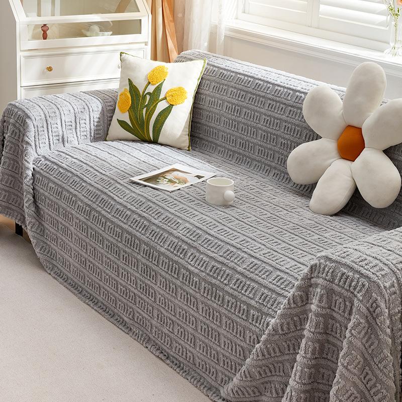 Nordic Minimalist Style Sofa Towel Full Cover Cloth Four Seasons Universal Non-Slip All-Inclusive Sofa Cover Universal Cover Thickened