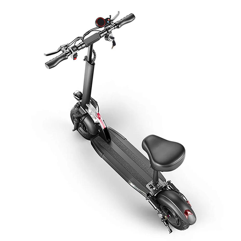 Emoko HVD-3 Foldable Electric Scooter for Adults 800W 48V15Ah City E-Scooter, Disc Brakes, Full Suspension, 10" Off-Road E-Scooter with Seat